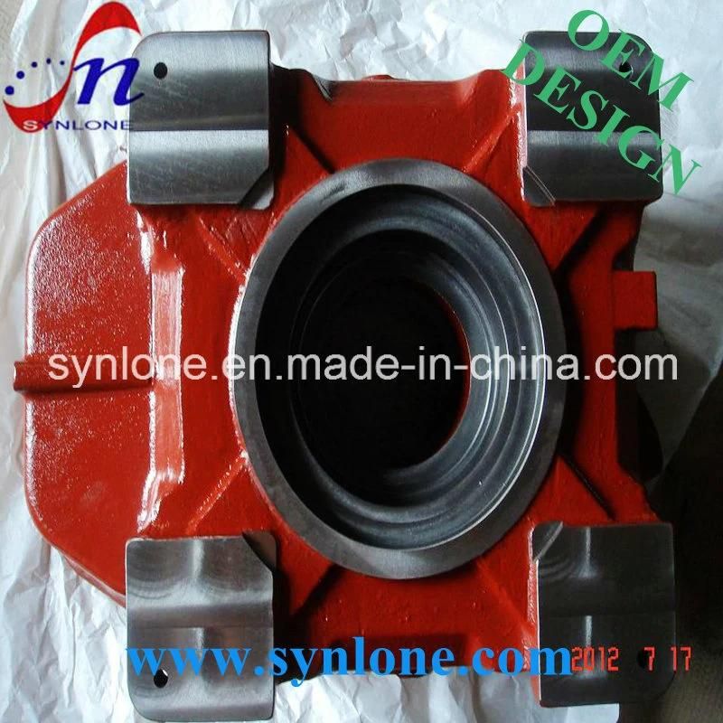 Sand Casting Casting Iron Gear Box with Machining Part