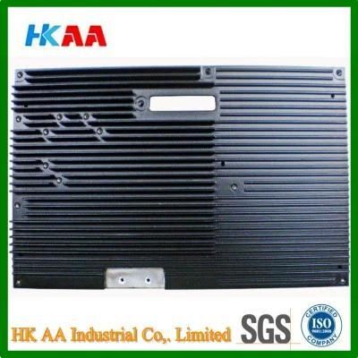 Black Anodize High Pressure Aluminium Die Casting Telecommunication Heat Sink