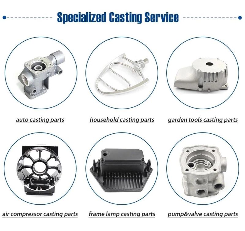 Densen Customized Aluminum Alloy Die Casting Industrial Equipment Parts
