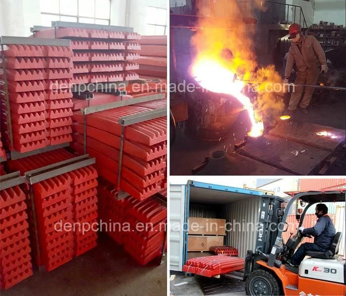 High Manganese Steel Casting Crusher Jaw Plates