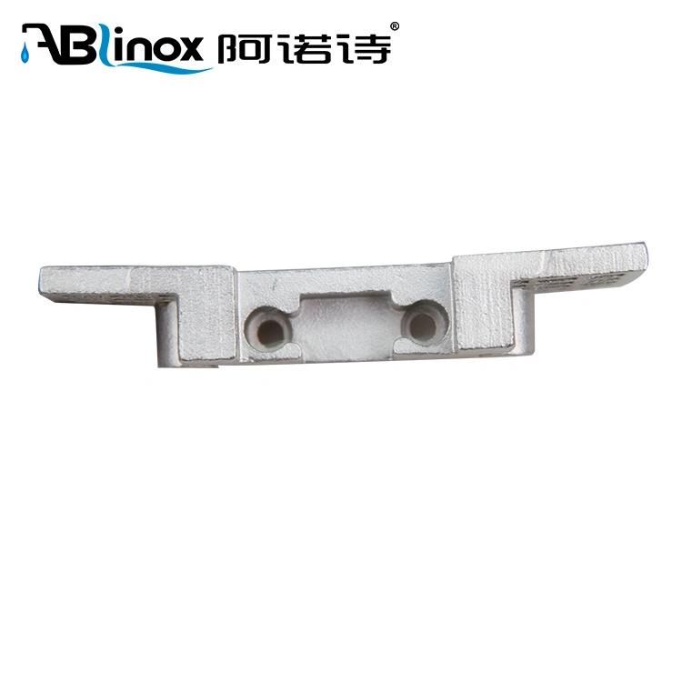 Stainless Steel 304 Precision CNC Casting Squre Glass Clamp
