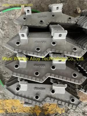 Abroation Resistant Cast Spare Part for Waste Incineration Plant