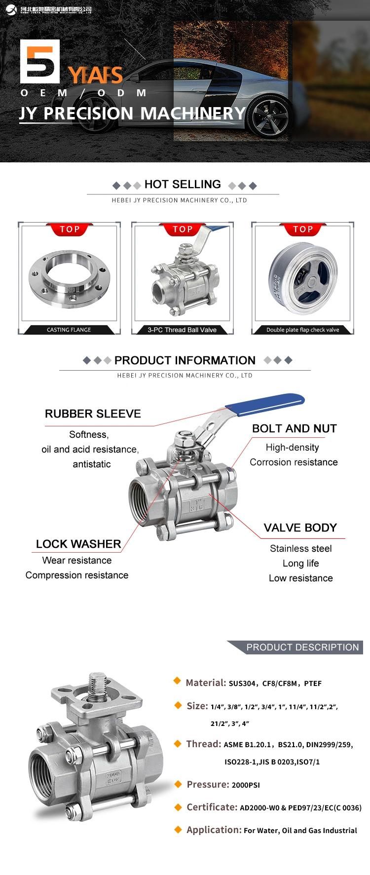 OEM Supplier Customized Precision Casting Valve Head Part DIN/JIS/Amse Standard Stainless Steel SS316 SS304 Raw Material Used in Plumbing Accessories