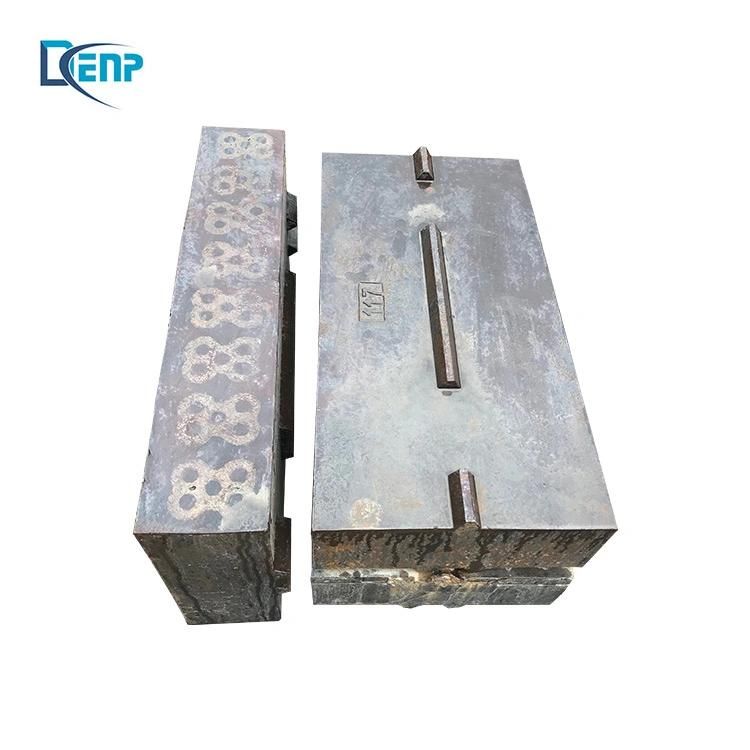 China Factory Denp High Manganese Impact Crusher Wear Parts Mn18 Blow Bar Impact Plate H