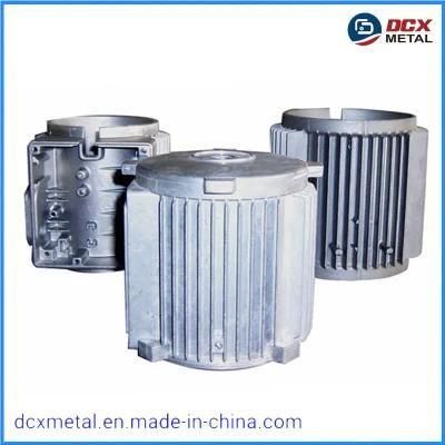 Hot Sale Cast Aluminum Electric Motor Casing Die Casting of Aluminum Alloy