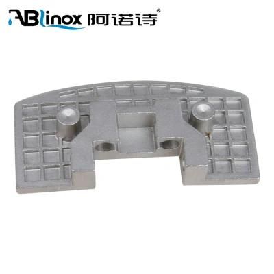 Custom Made Precision SS304 Casting Squre Glass Clamp