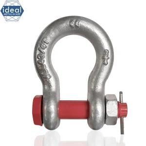Us Type Drop Forged Bolt Anchor Shackle G2130 1-1/8