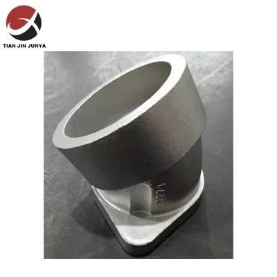 OEM Precision Investment Steel Casting CNC Machining Machined Pipe Fittings Elbow