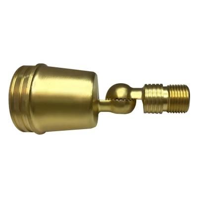Pickling / Customized PED Parts Brass Turning Valve Part Hot Forging