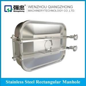 Dn400 Model Stainless Steel Round Tank Manhole Cover for Fermenter