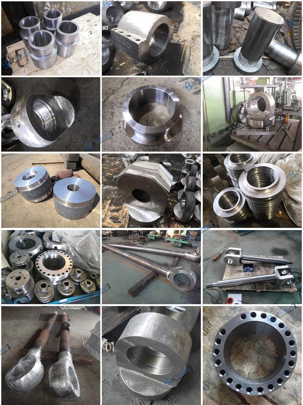 4340/4140/Steel Alloy Heavy/Big Forging/Forged Shaft with Normalizing/Tempering/Induction Harden