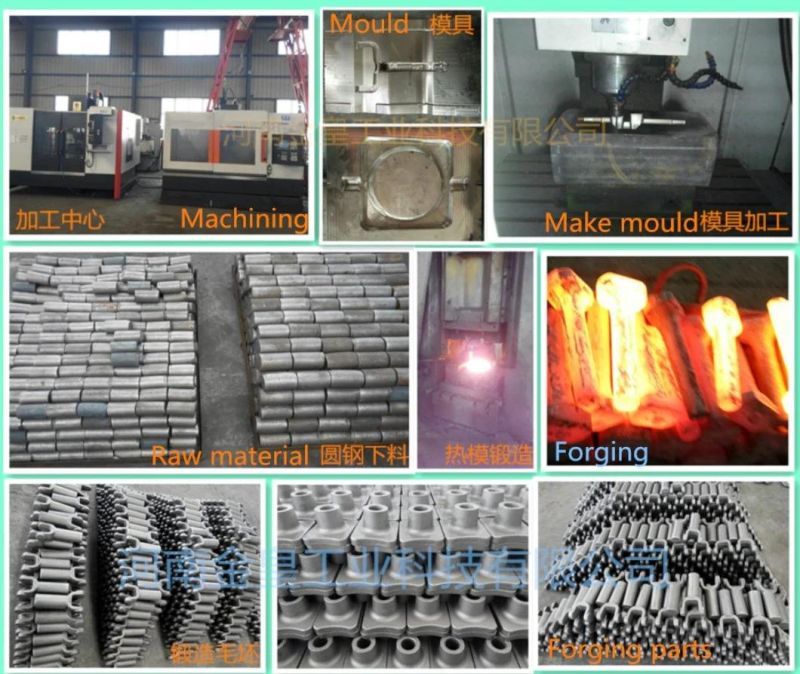 Adopt Hot Die Forging Process to Produce Automobile Spare Parts Construction Machinery Spare Parts Railway Spare Parts