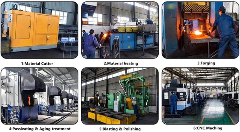 OEM Precision Machined Investment Casting Aluminium Forging Casting Parts