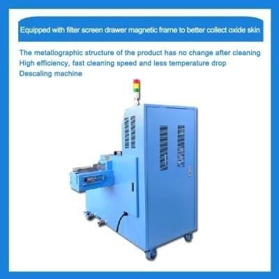 Auto Door Hinge Hot Forging Induction Furnace Die Casting Oxide Scale Cleaning Machine
