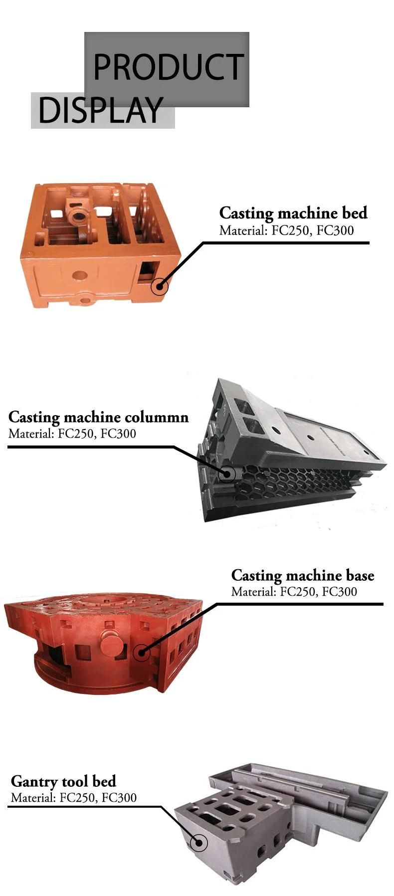 Grey Iron Casting / Ductile Iron Casting / Steel Casting / Aluminum Casting