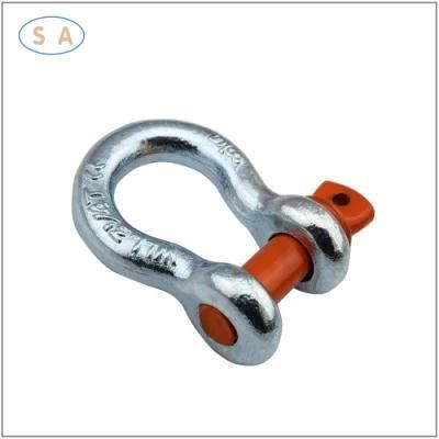 Customized Alloy Steel Forging D Shackles for Marine Lifting
