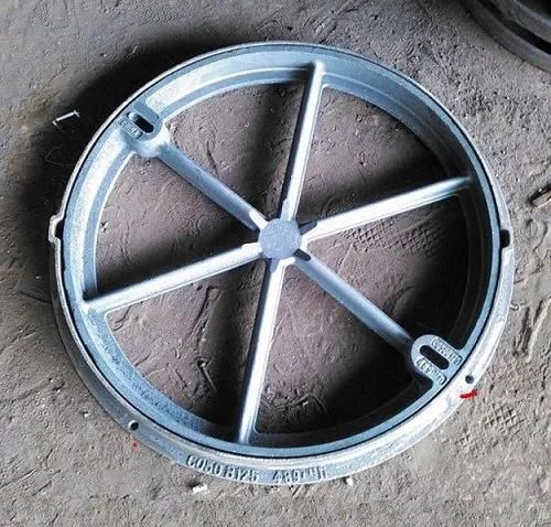 600*600mm Heavy Duty Recessed Type D. I. Manhole Covers