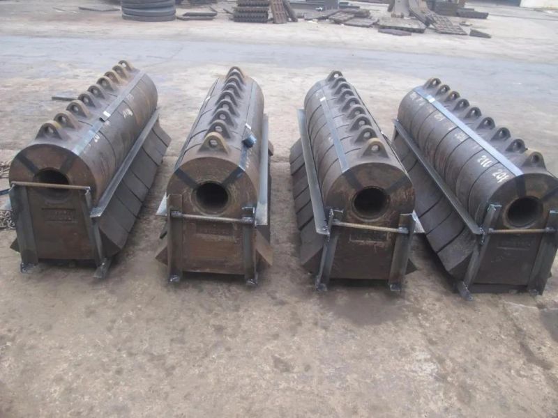 High Manganese Steel High Chrome Wear Resistant Sand Casting Hammer for Mining Crusher