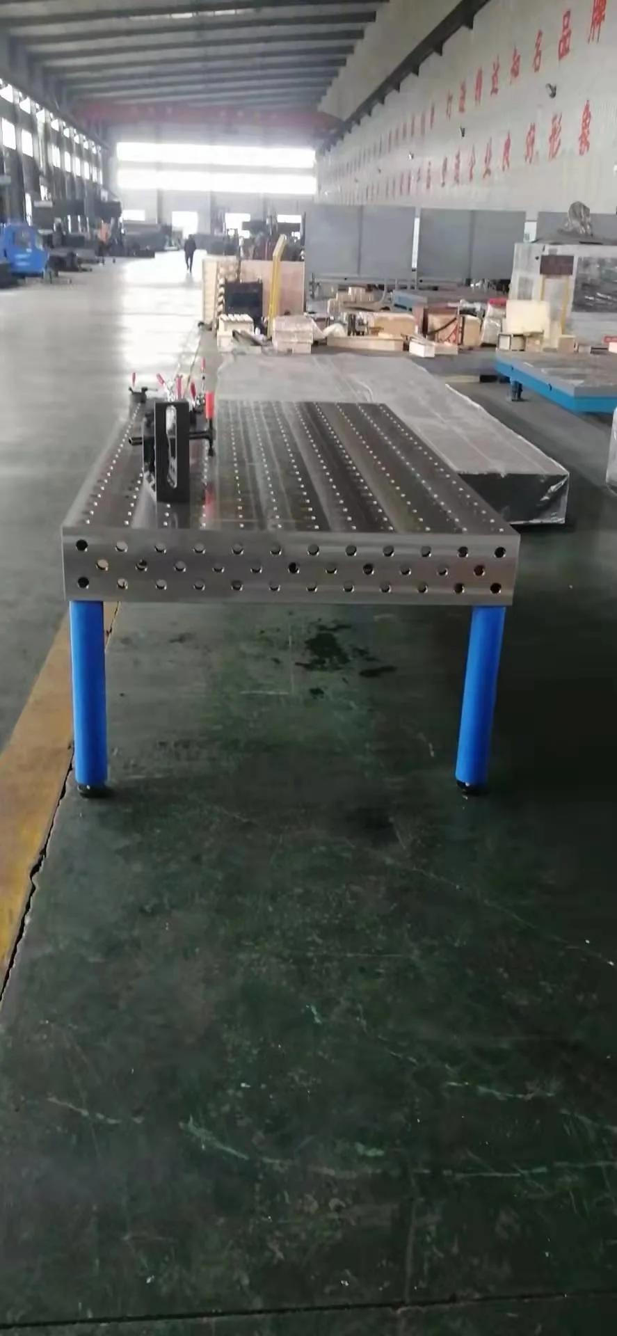 Cast Platform for Welding Processing