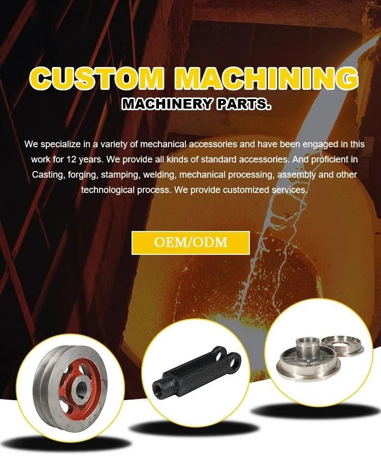 Customized Founding Mechanical Cast U-Shaped Clevis