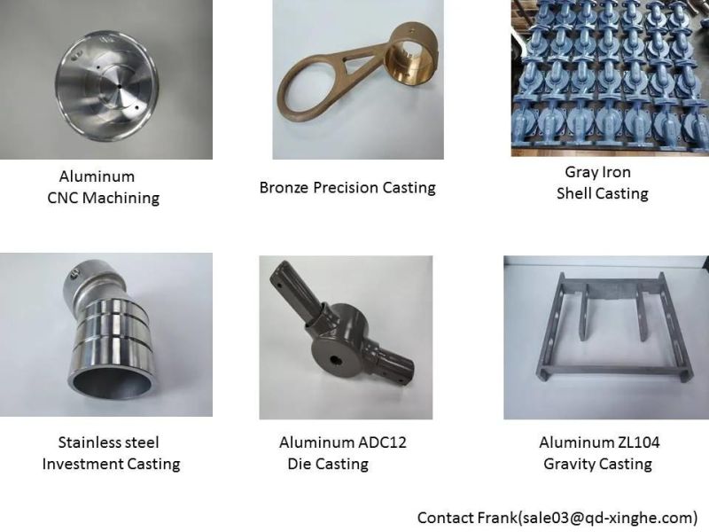 Qingdao OEM Custom Brass Casting with Sand Blasting