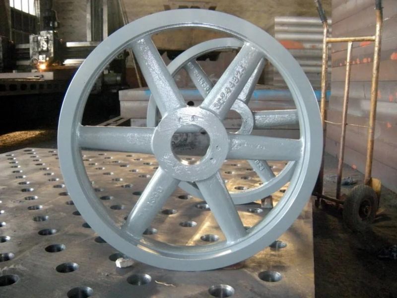 China Foundry Exporter Waterglass Sand Casting V-Belt Pulley