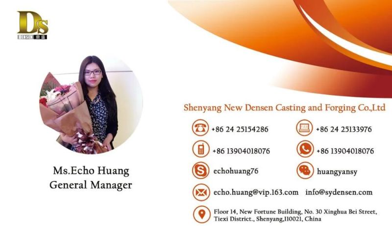 Densen Customized Sand Casting and Forging Super Large Parts