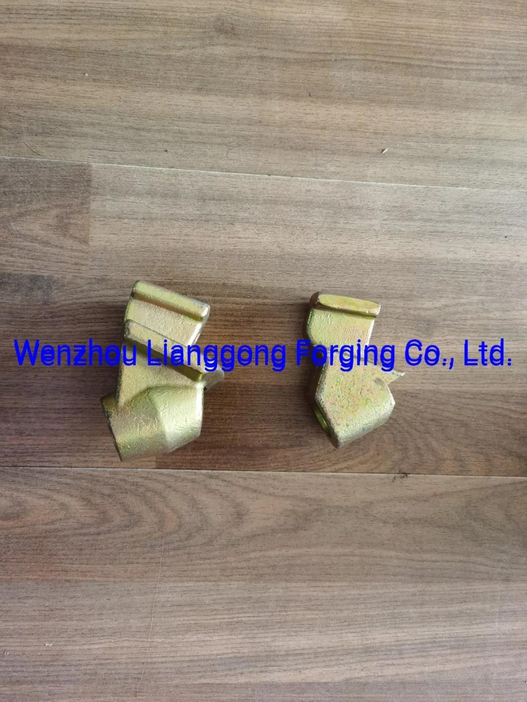 Customized Forged Grinder Teeth/Hammer/Tip/Blade/Wear Parts Used in Forestry and Recycling