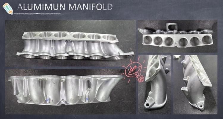 OEM Steel Aluminum Exhaust Manifold for Automobile Parts