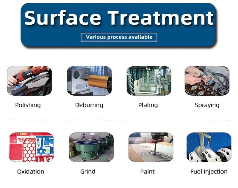 OEM Service Sandblasting Steel Aluminum Casting Process with CNC Milling Service