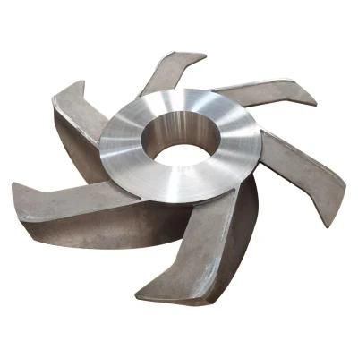 Stainless Steel Hydrapulper Impeller Rotor Casting for Pulp and Paper Machine