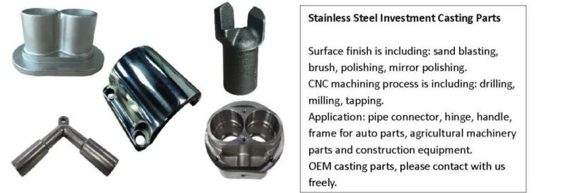 Custom Investment Casting of Steel Casting Car Parts /Steel Casting Sc480/Zg230 450/ and Wax Casting Parts