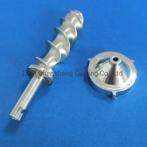 Stainless Steel Meat Mincer Casting Parts by Investment Casting