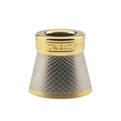 Customized Precision Baking Paint Process Zinc Alloy Pressure Casting for Wine Bottle Caps
