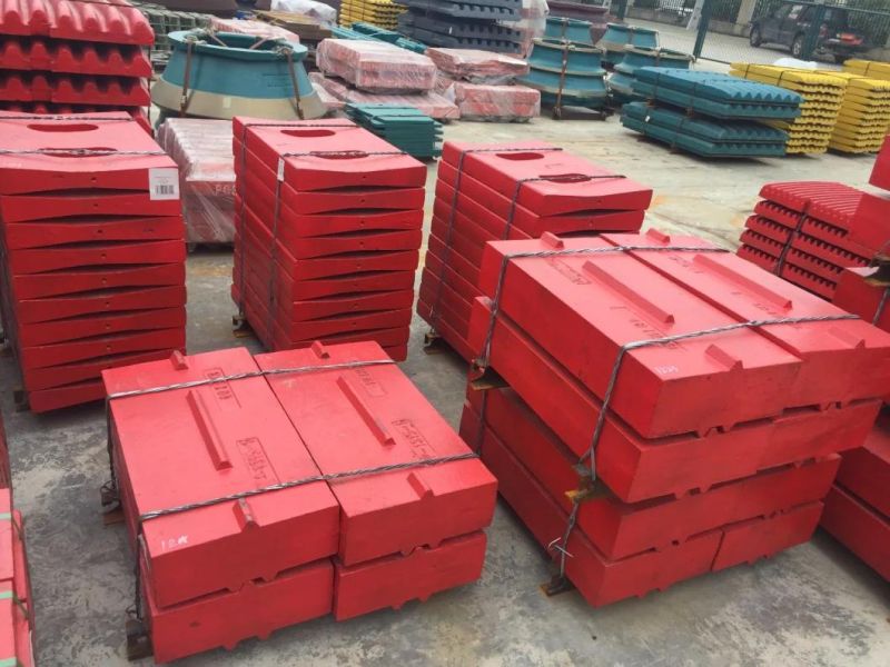 High Manganese Jaw Plate for Jaw Crushers