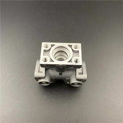 Customized Aluminum High Pressure Die Casting Parts Inlet Valve with CNC Machining