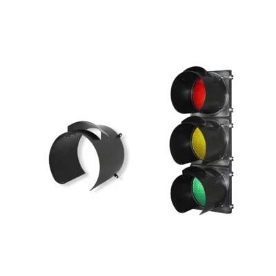 Customized Aluminum Die Casting Parts for Traffic Signal Light Visor Housing