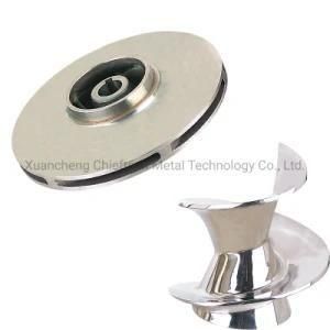 OEM Customized Stainless Steel Impeller for Engineering Equipment Pump Parts
