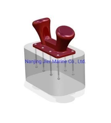 Cast Steel Bollard Double Bit Bollard Mooring Bollard Marine Bollard