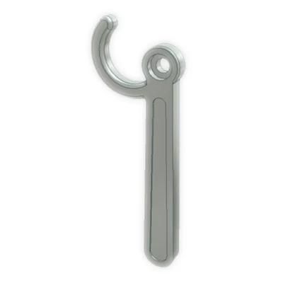 Zinc Plated Left/Right External Handle with Plate