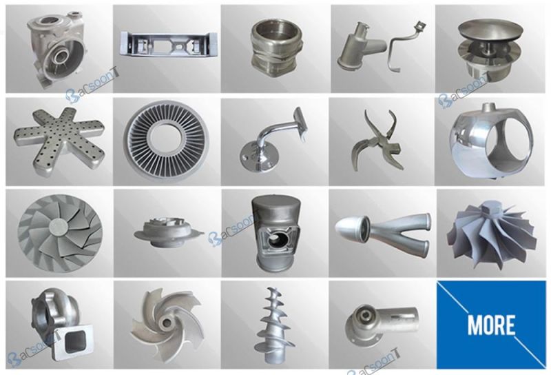 Investment Casting/Lost Wax Casting Clip with Sandblasting in China