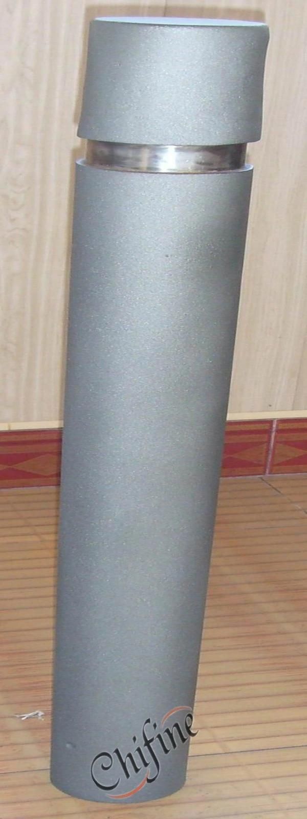 Ductile Iron Casting Bollard with Black Painted for Urban Furniture Products