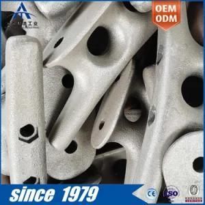 OEM Dock Cleat Investment Heat Treatment Ductile Iron Casting for Marine