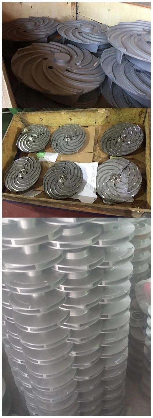Customized Stainless Steel Impeller Pump Slurry Pump Impellers