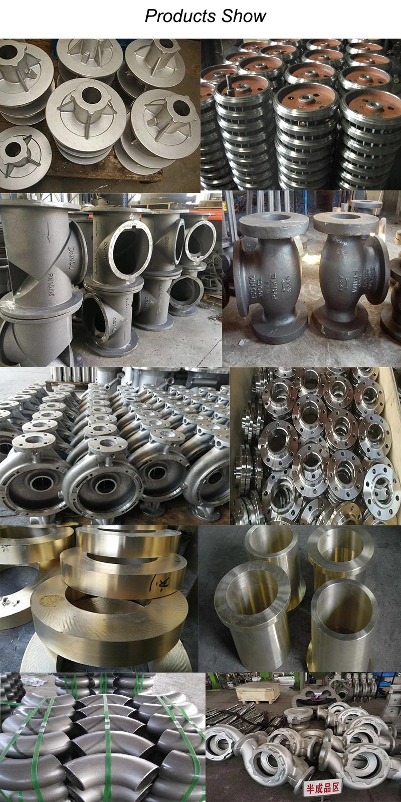 Precision Spare Part Water Glass Sand Casting Cast Steel Valve Accessory