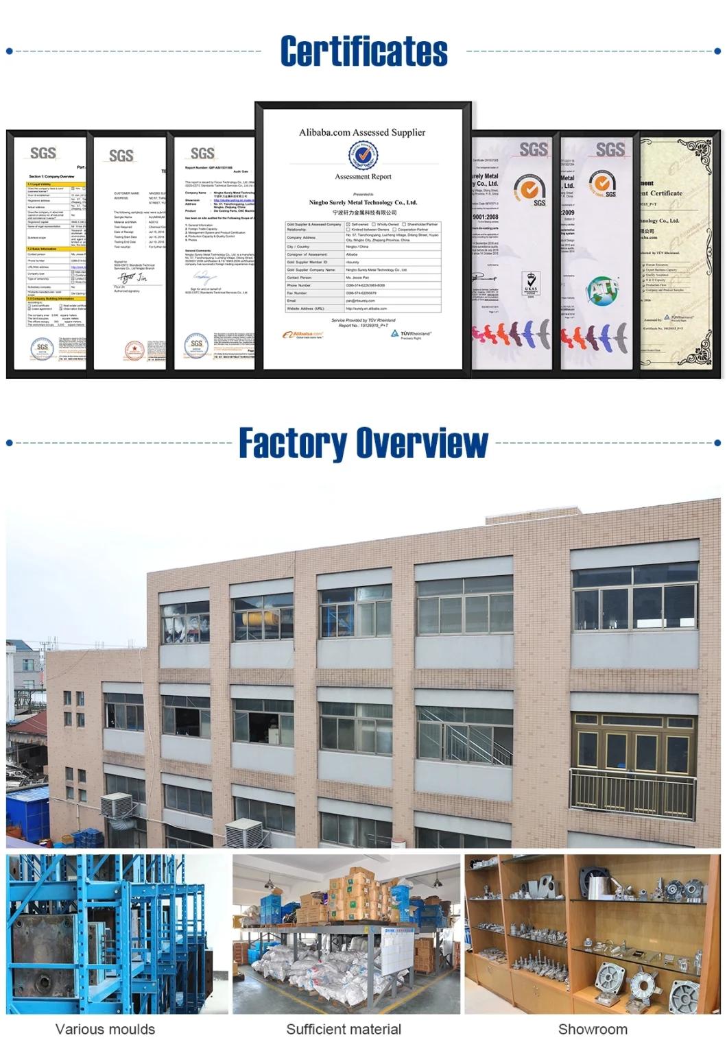 Precision Die Casting Parts Manufacturer ADC12 Aluminum 6061 T6 Sand Casting with CNC Machining