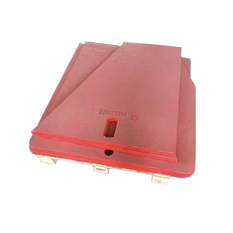 Chinese Brand Jaw Crusher Wear Parts Toggle Plate Toggle Seat