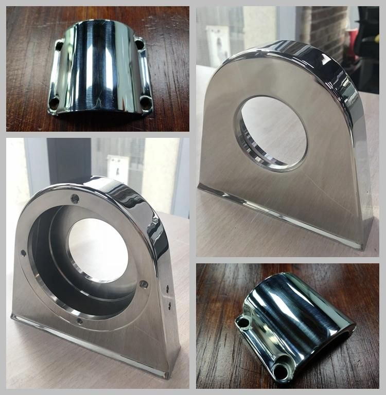 OEM bronze brass precision casting machinery accessories with mirror polishing