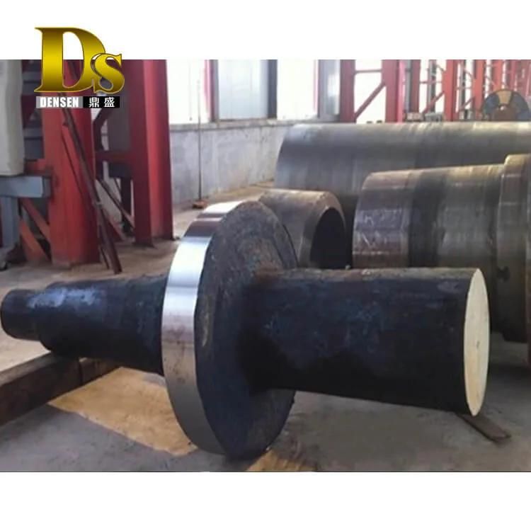 Densen Customized Super Large Carbon Steel Forging Cylinder Barrel and Shaft