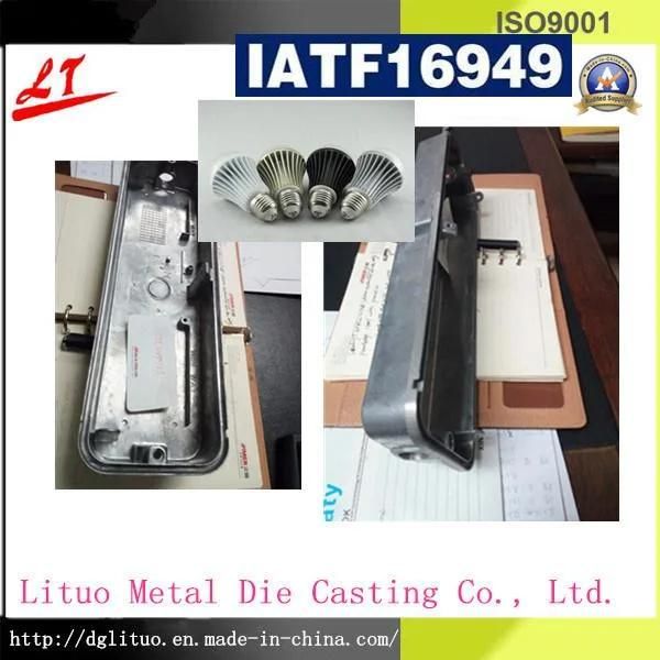 High Grade Zinc Alloy Die Casting Parts for LED Lamps